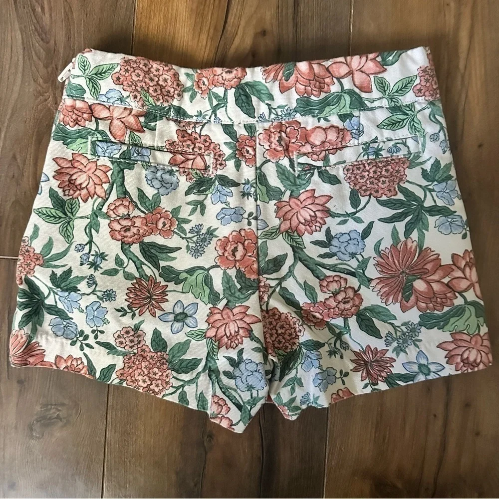 Janie and Jack | Floral Girl Tee and Short Set | 3T/4T